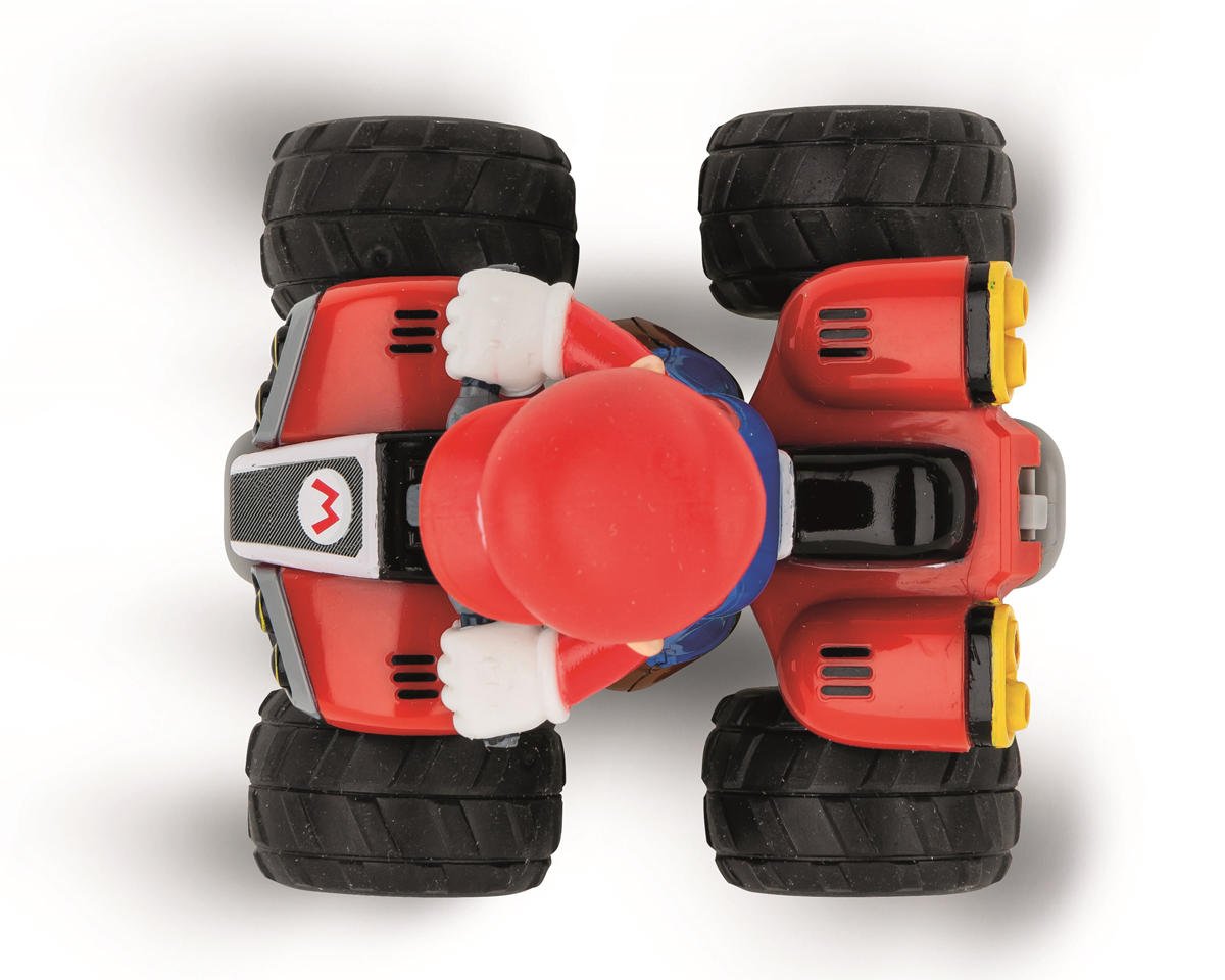 Nintendo Mario Kart 1/40 Scale Micro RC Car RTR, Mario Quad