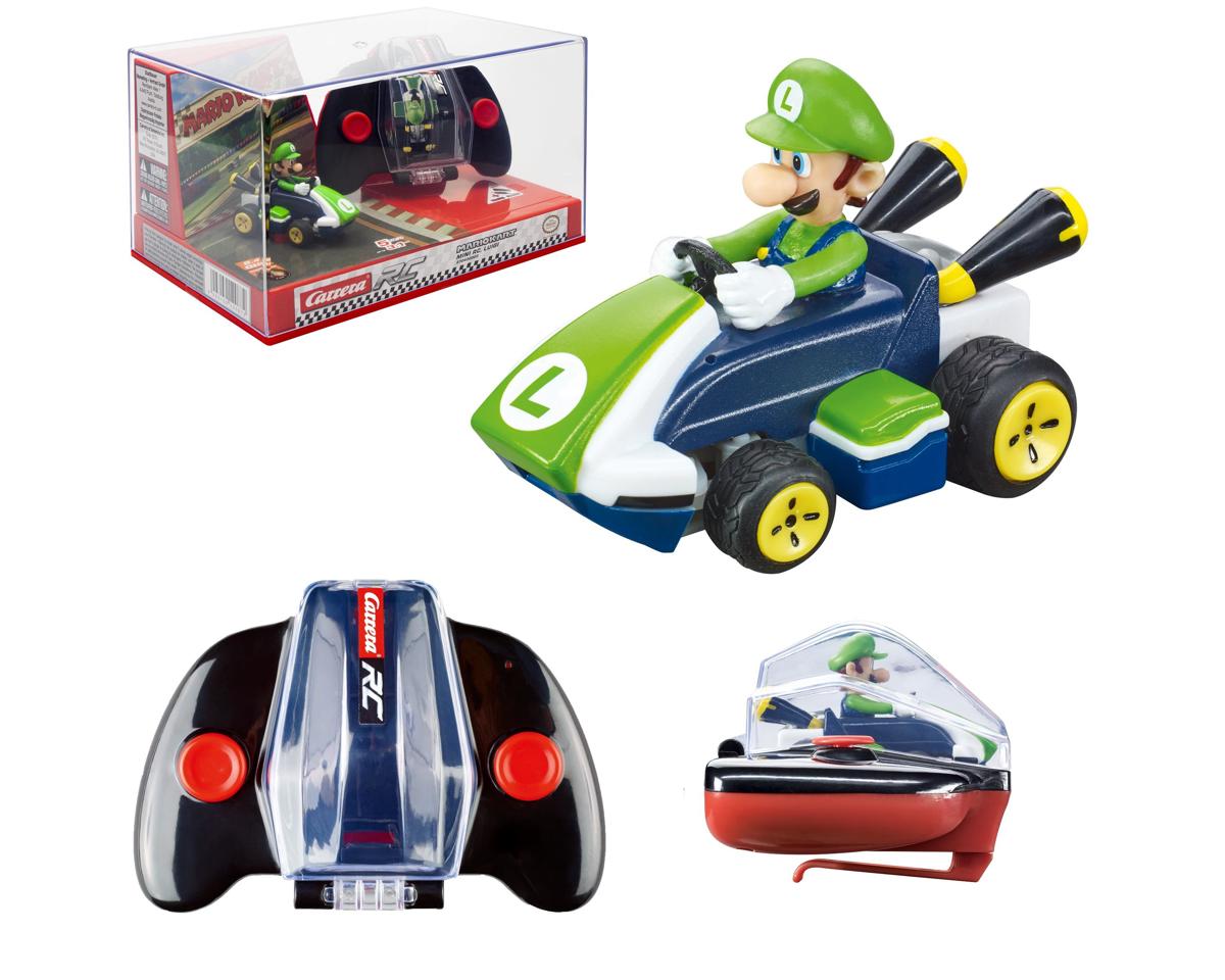 Nintendo Mario Kart 1/50 Scale Mini RC Car RTR, Luigi