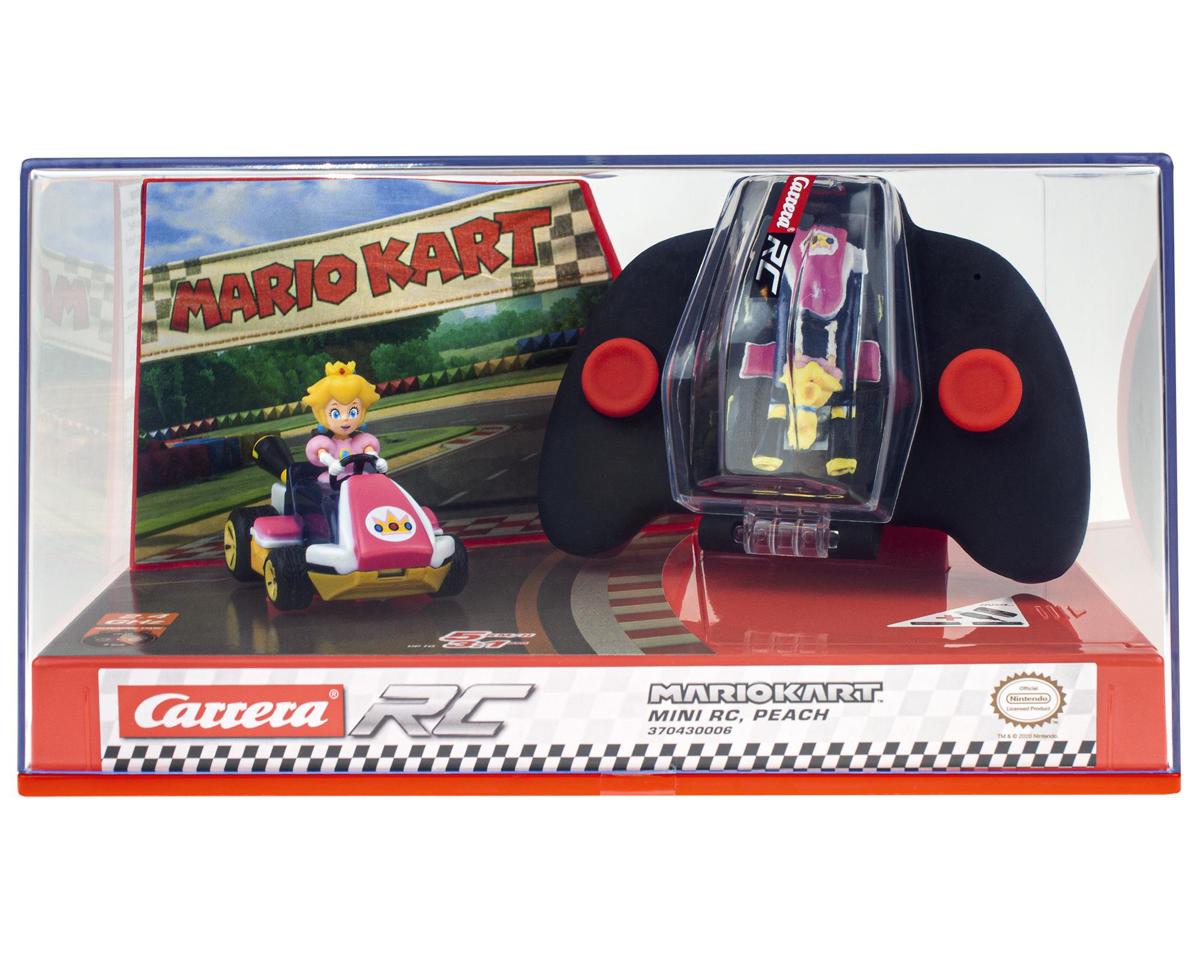 CCN430006 430006 Nintendo Mario Kart 1/50 Scale Mini RC Car RTR, Peach