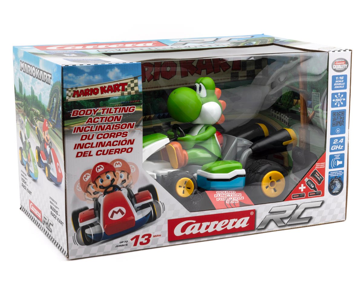 Nintendo Mario Kart 1/16 Scale RC Car w/ Sound, Yoshi