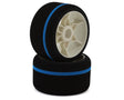 CLN2231 2231 Blue Stripe 1/12 Spec Lightweight Front Tires (2)