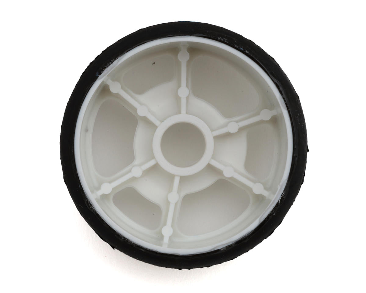 1/12 Pan Car Pre-Mounted Rubber Tires, F&R (4)