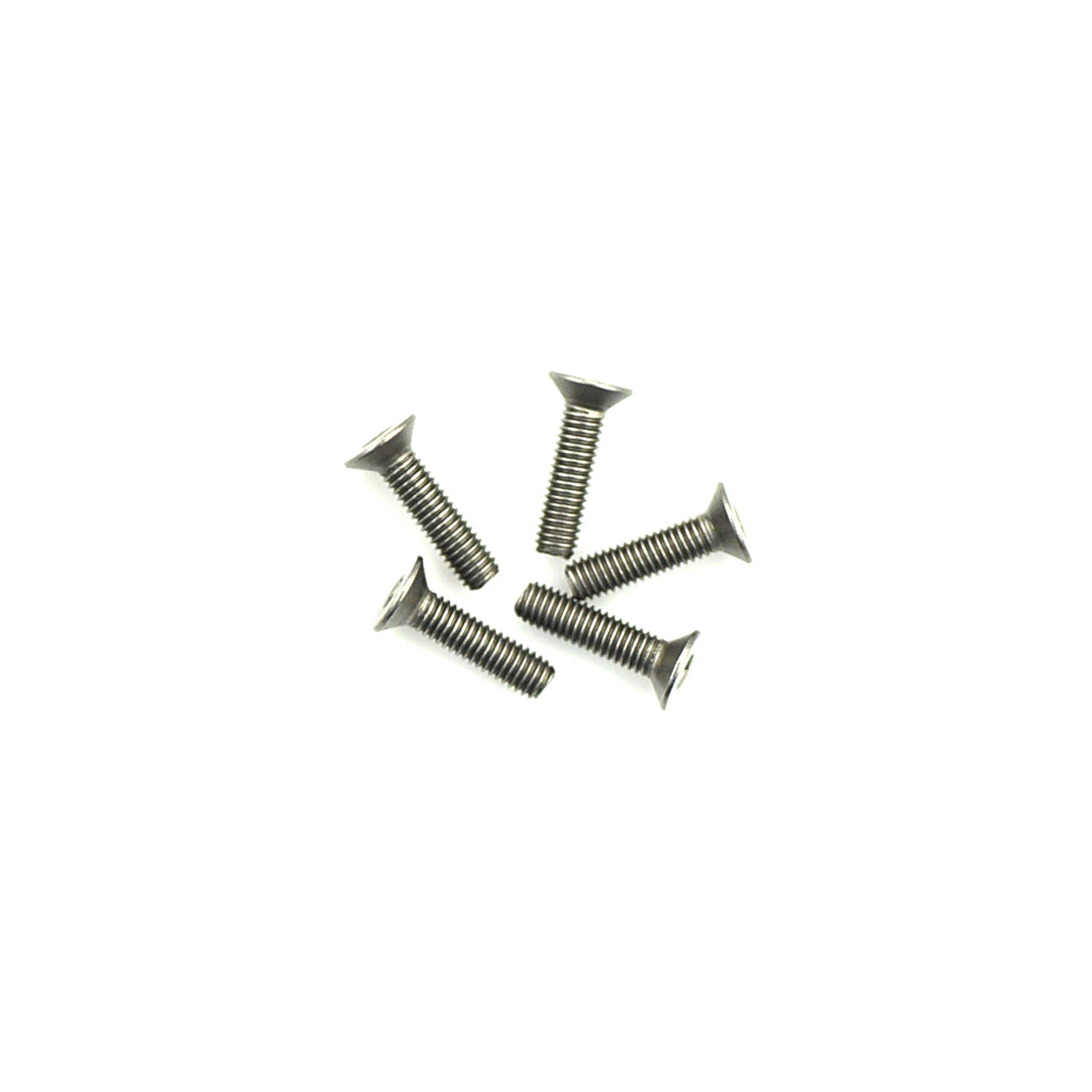 CRCCR323 CR323 Titanium Countersunk Hex Screws, M3x12