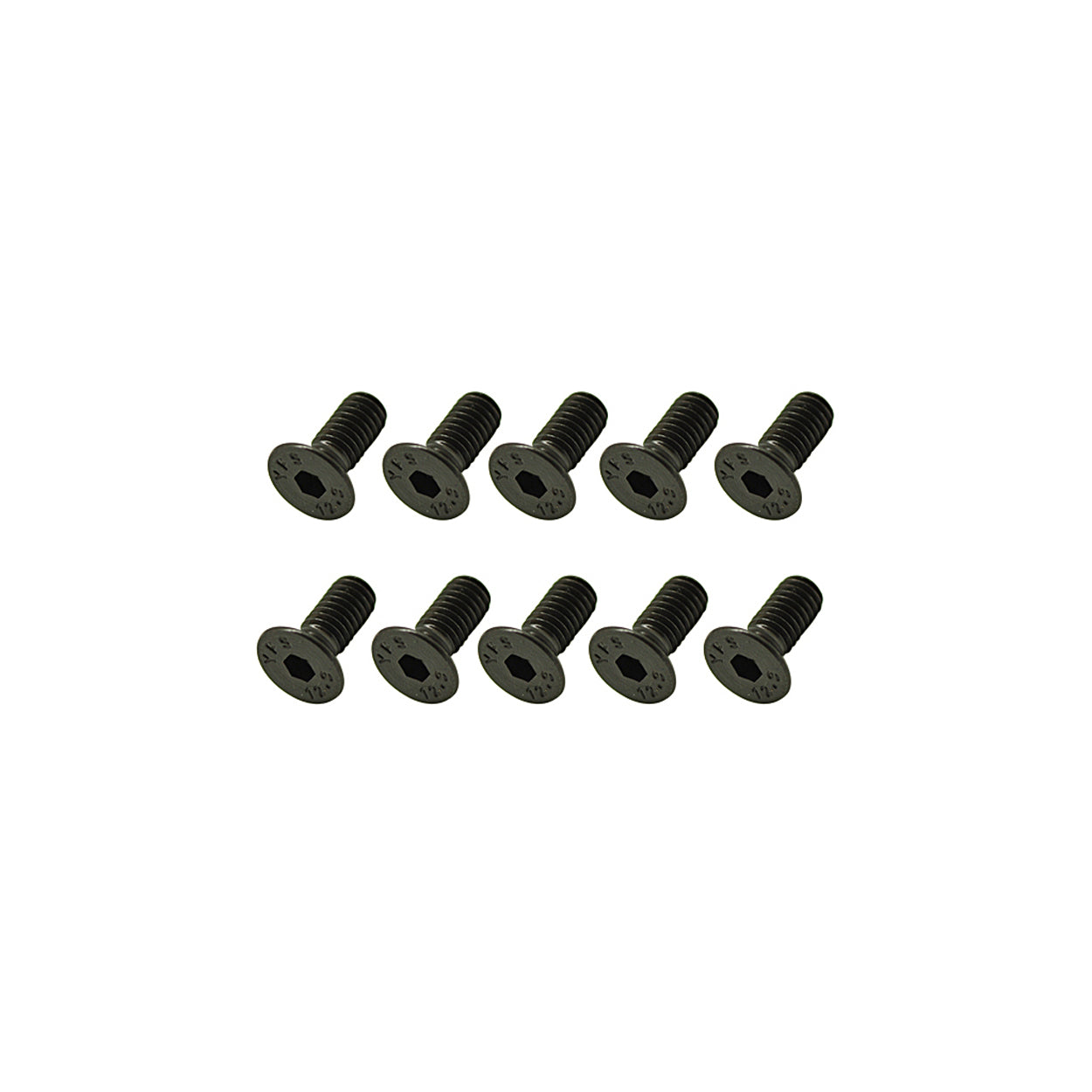 CRCCR355 CR355 Steel Countersunk Hex Screws, M4x10