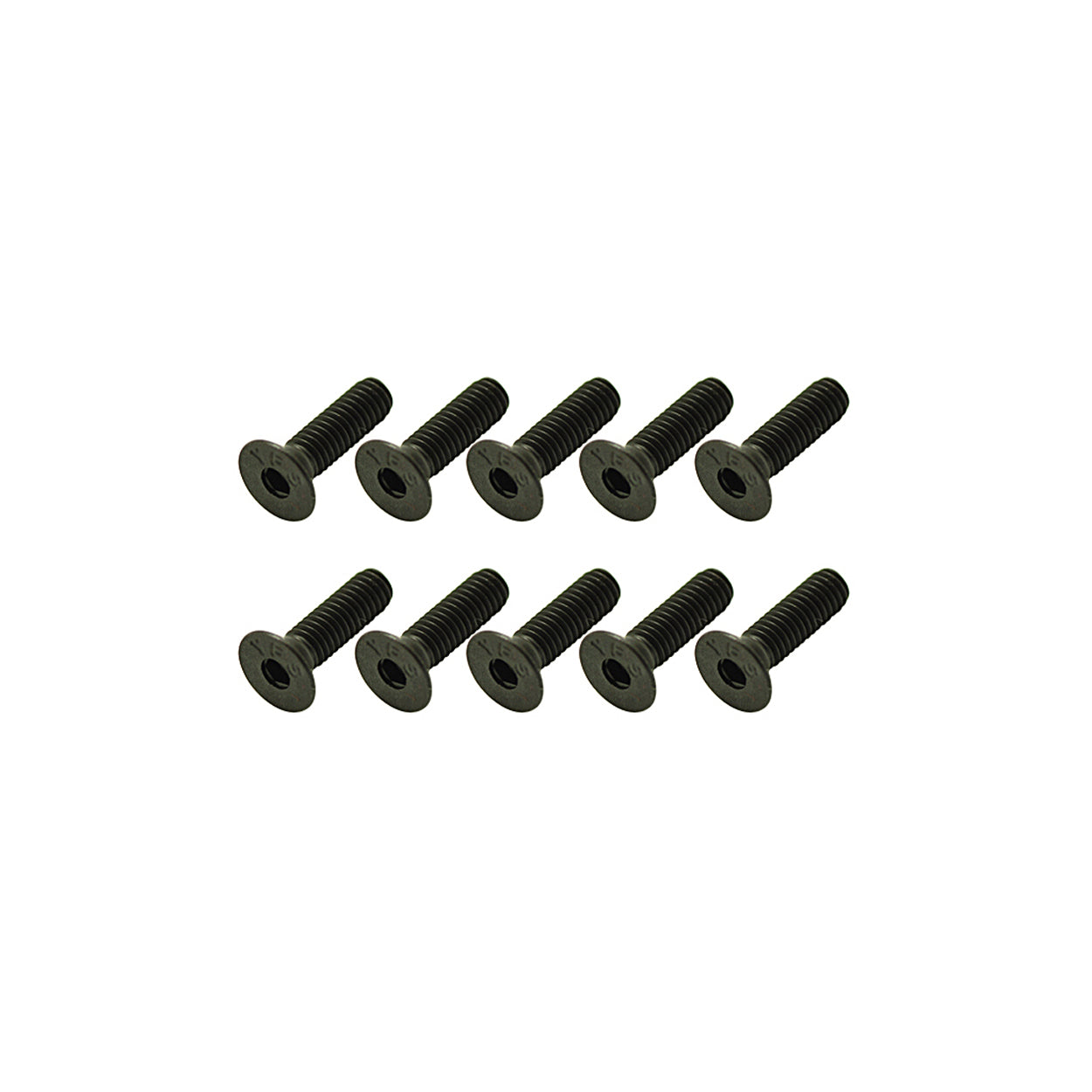 CRCCR357 CR357 Steel Countersunk Hex Screws, M4x14
