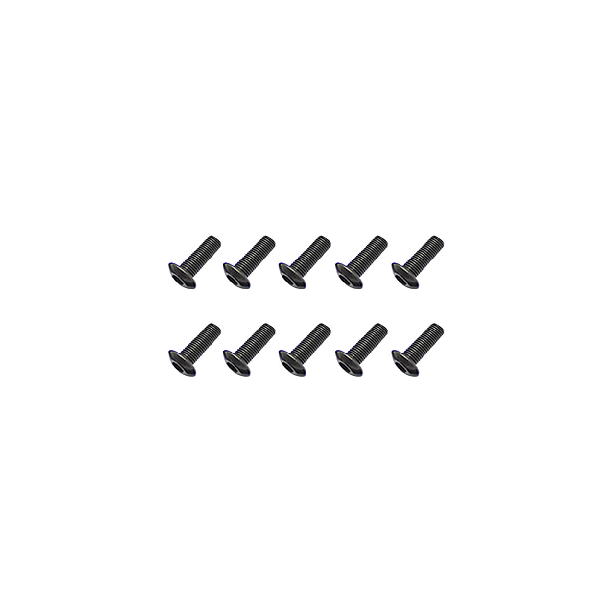 CRCCR362 CR362 Steel Button Head Hex Screws, M3x6
