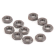 CRCCR639 CR639 M3 Steel 1/2 Nut, Black
