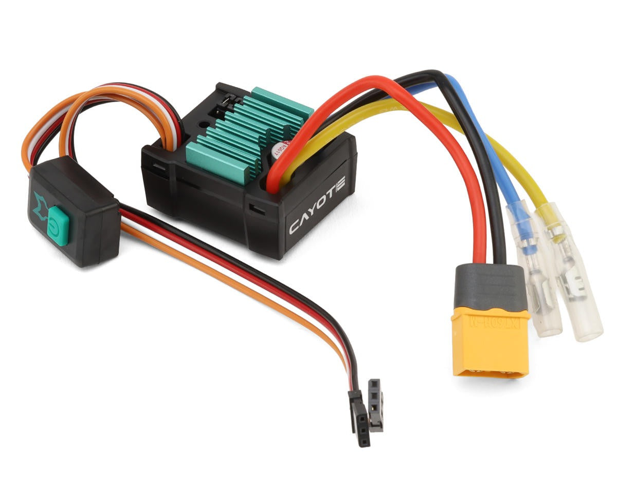 CYEA21002 CYEA21002 Tyrote Rumble 60 1/10 Waterproof Brushed ESC, 2-3S, XT60