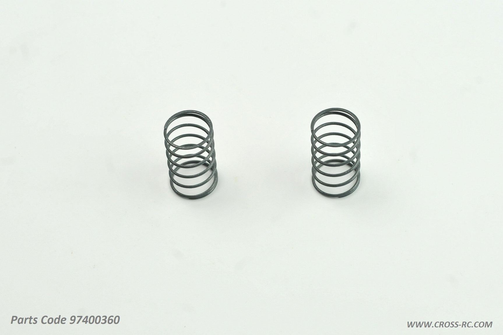 CZR97400360 97400360 26mm Shock Springs, Grey, SG4 & SR4