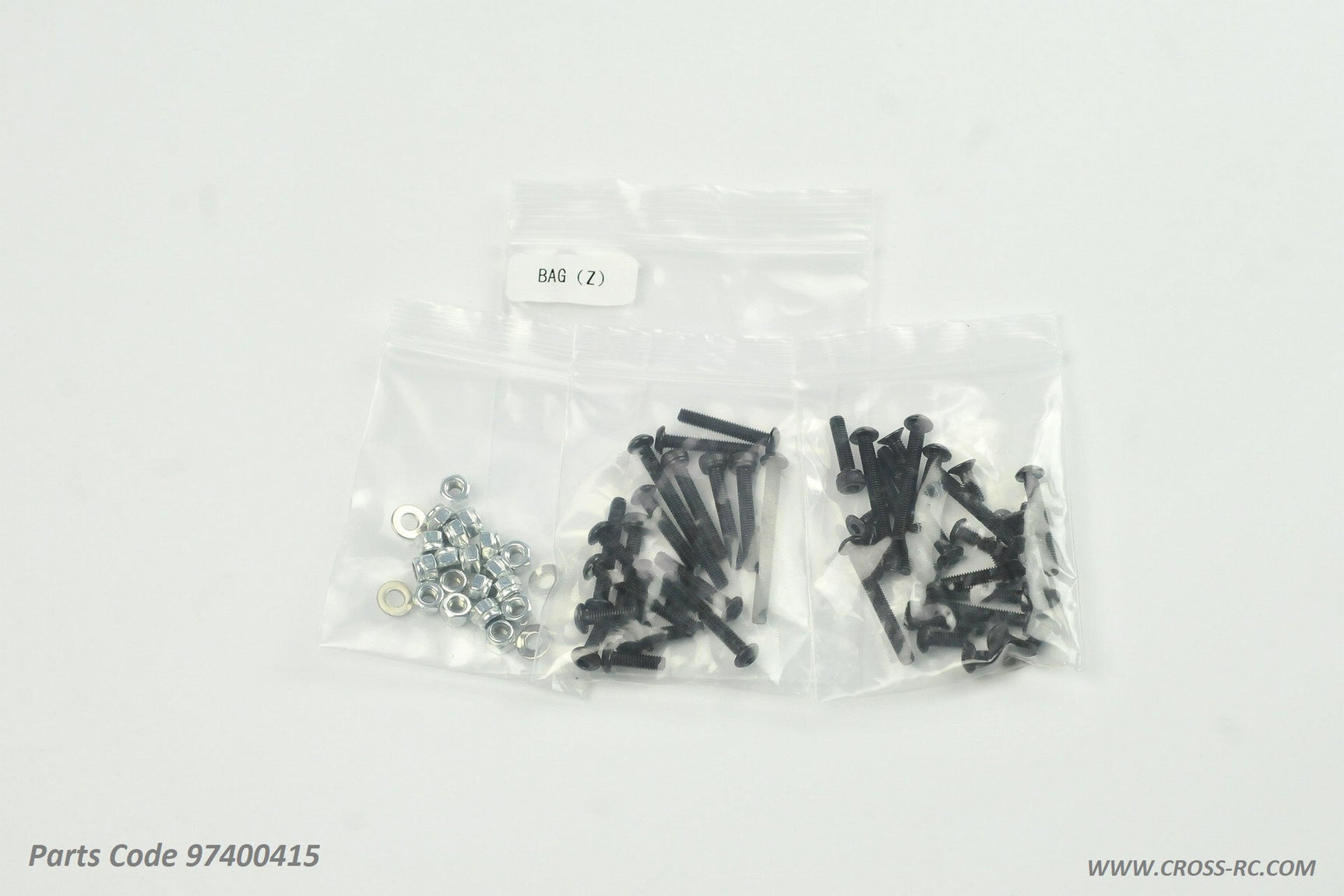 CZR97400415 97400415 Z Screw Bag, Washers, Lock Nuts, SG4