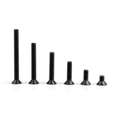 DRC-Inertia-St-FH-M3x14 Inertia-St-FH-M3x14 Inertia Steel Screws, Flat Head, M3x14 (10)
