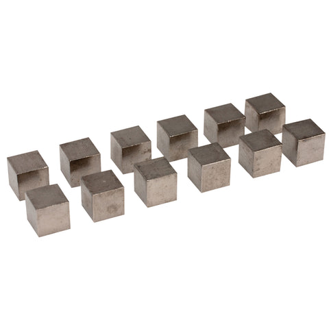 Derby Worx DWXCWS01 Tungsten Cube Weight Set, 2oz, 1/4in (12)