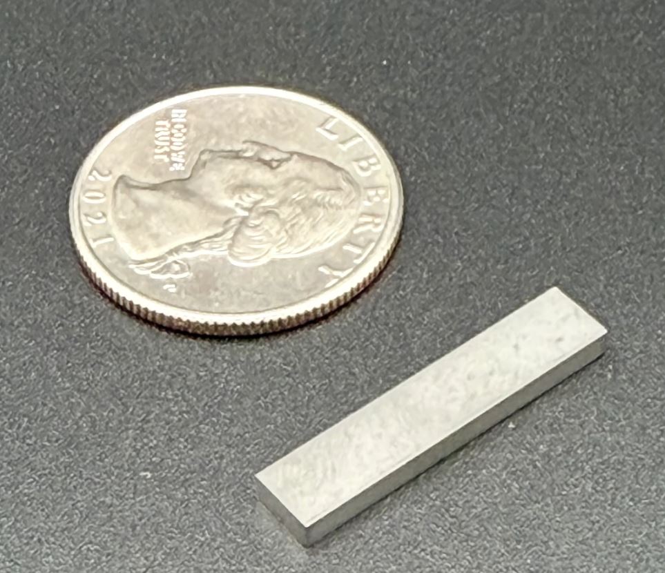 EAM267252G 267252G Tungsten Weight, 26x7x2mm, 5.2 grams (1)