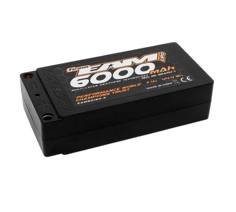 EAM60160-2 60160-2 Multi Layer Graph-X 7.4v 2S Shorty LiPo Battery, 6000mAh 160C