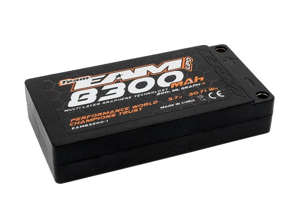 EAM83200-1 83200-1 Multi Layer Graph-X 3.7v 1S LiPo Battery, 8300mAh 200C