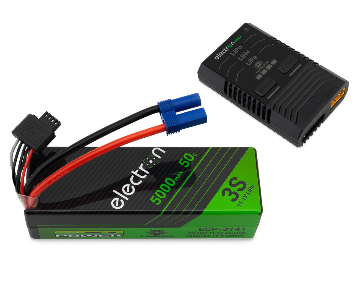 ECP-1013 ECP-1013 Intelligent 3S EC5 LiPo Battery & Charger, 5000mAh 50C