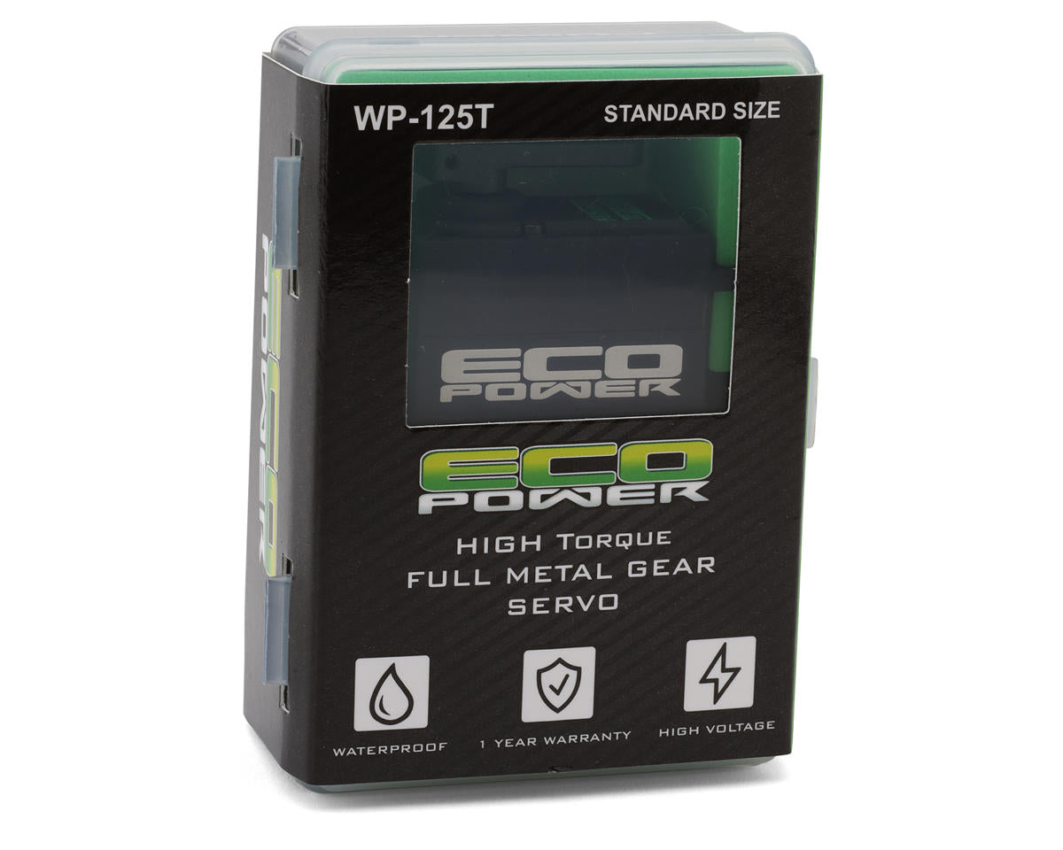 WP125T Waterproof High Torque Metal Gear Digital Servo, 0.09sec / 400oz-in