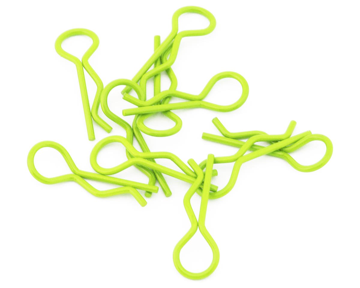 ECP-3081 ECP-3081 Body Clips, 1/10 Scale (10), Yellow