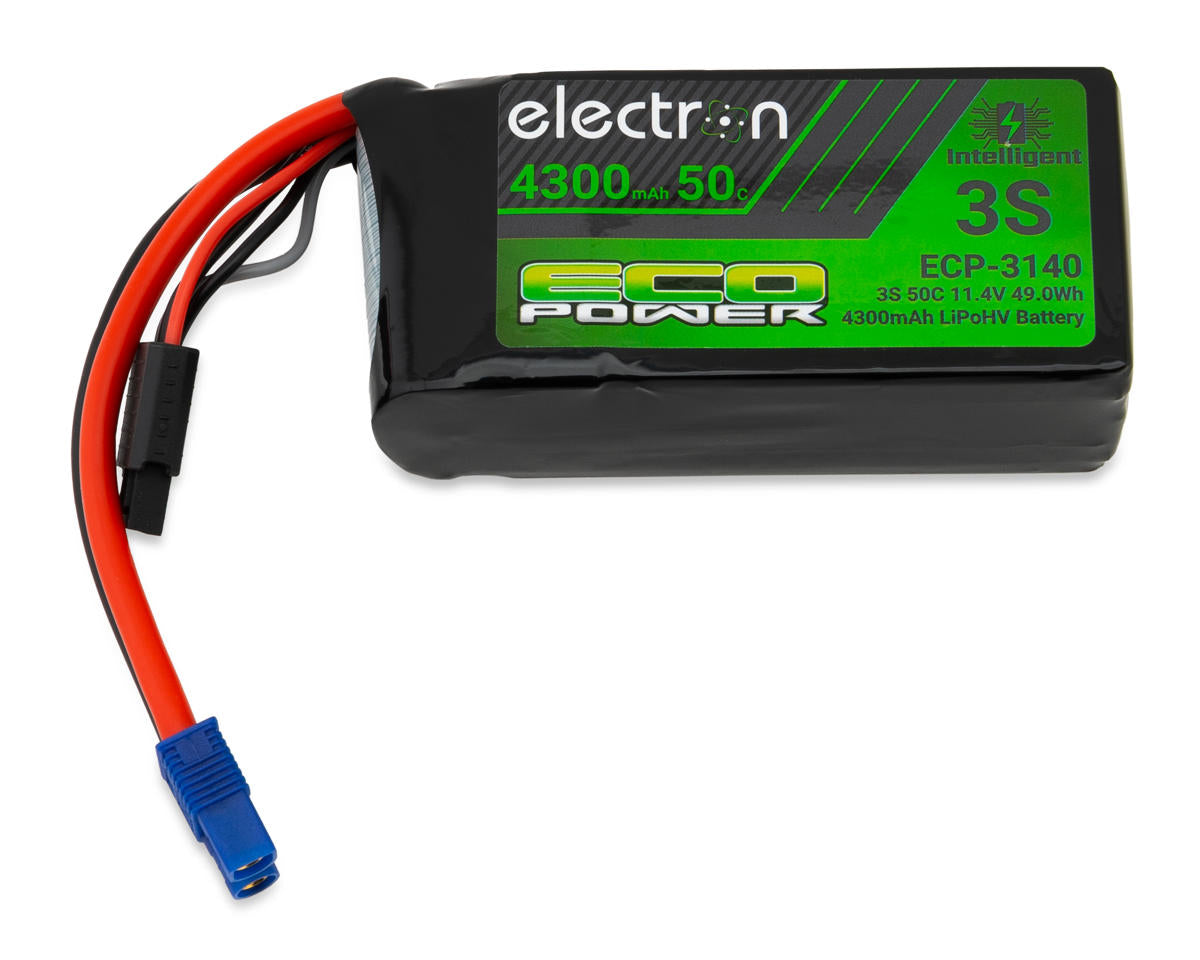 ECP-3140 ECP-3140 Electron 3S 11.4V HV LiPo Battery, 50C 4300mAh