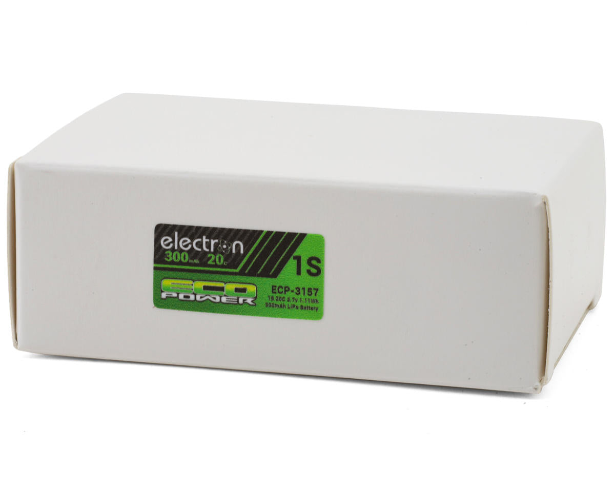 EcoPower Electron 1S LiPo Battery w/ PH 2.0 Connector, 300mAh 20C, ECP-3157