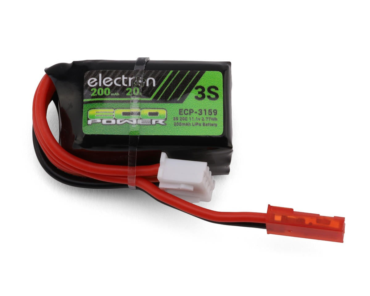ECP-3159 ECP-3159 Ascent-18 Apex Electron 3S LiPo Battery w/ JST Connector, 11.1V 200mAh 20C