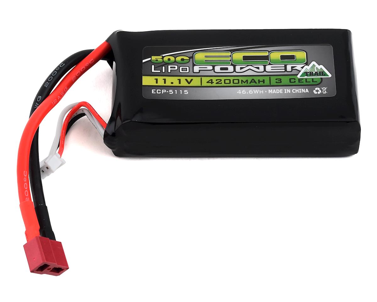 ECP-5115 ECP-5115 Trail 3S 11.1V Shorty LiPo Battery, 50C 4200mAh