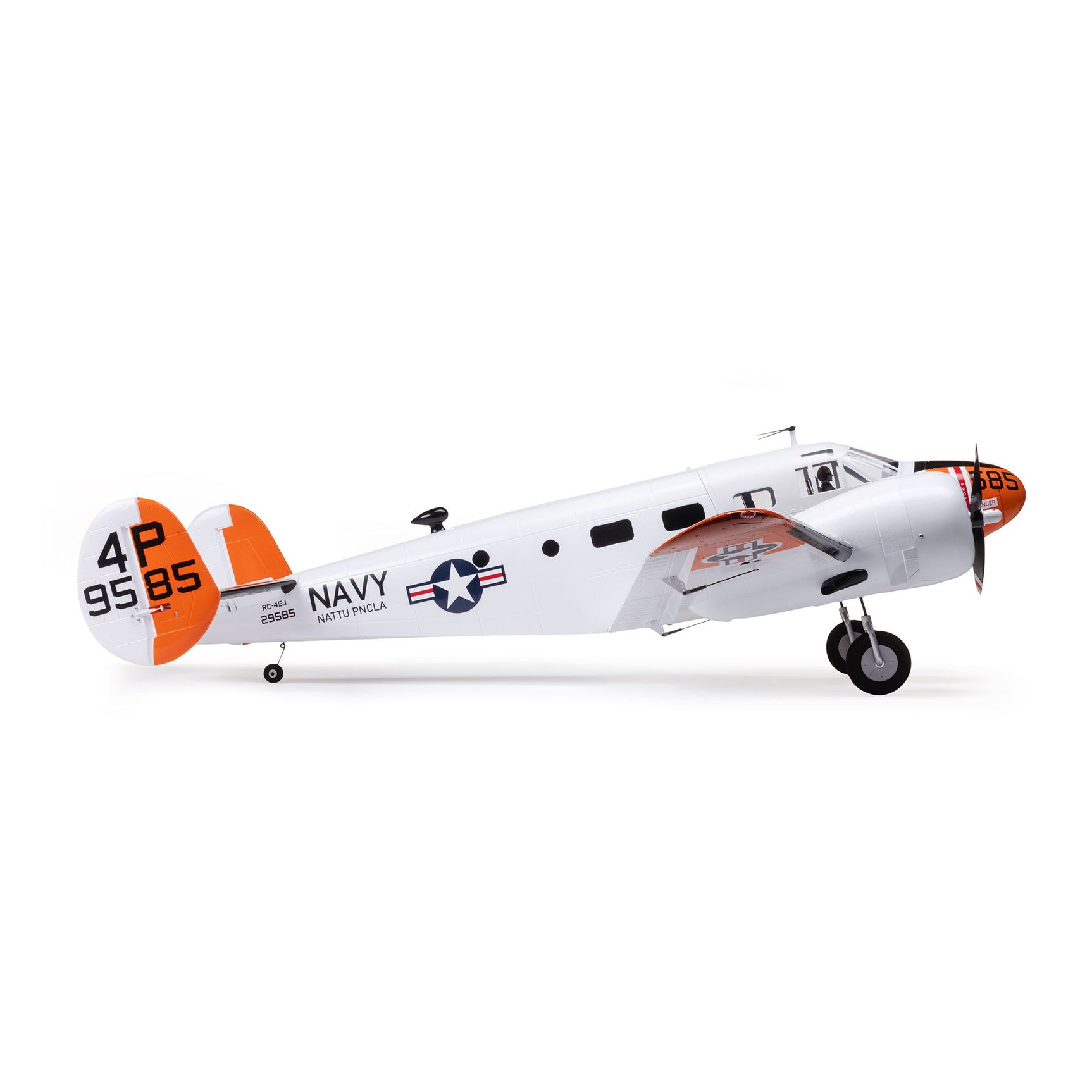 Beechcraft D18/RC-45J 1.5M BNF Airplane