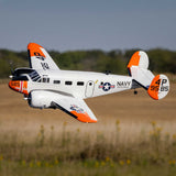 Beechcraft D18/RC-45J 1.5M BNF Airplane