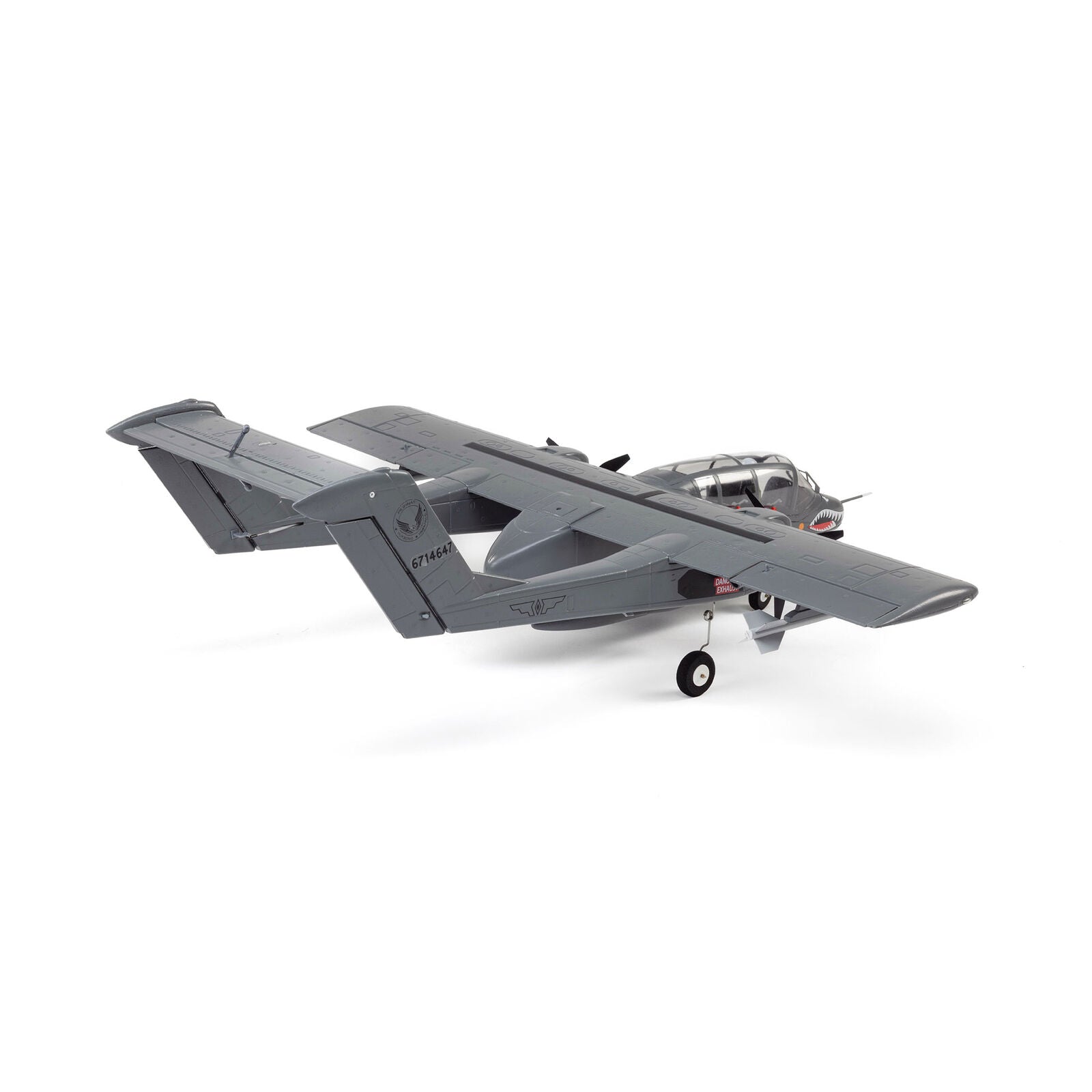 Micro OV-10 Bronco 645mm BNF Basic Airplane w/ AS3X & SAFE Select
