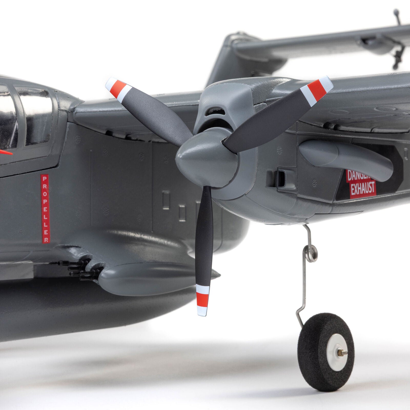 Micro OV-10 Bronco 645mm BNF Basic Airplane w/ AS3X & SAFE Select