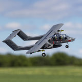 Micro OV-10 Bronco 645mm BNF Basic Airplane w/ AS3X & SAFE Select