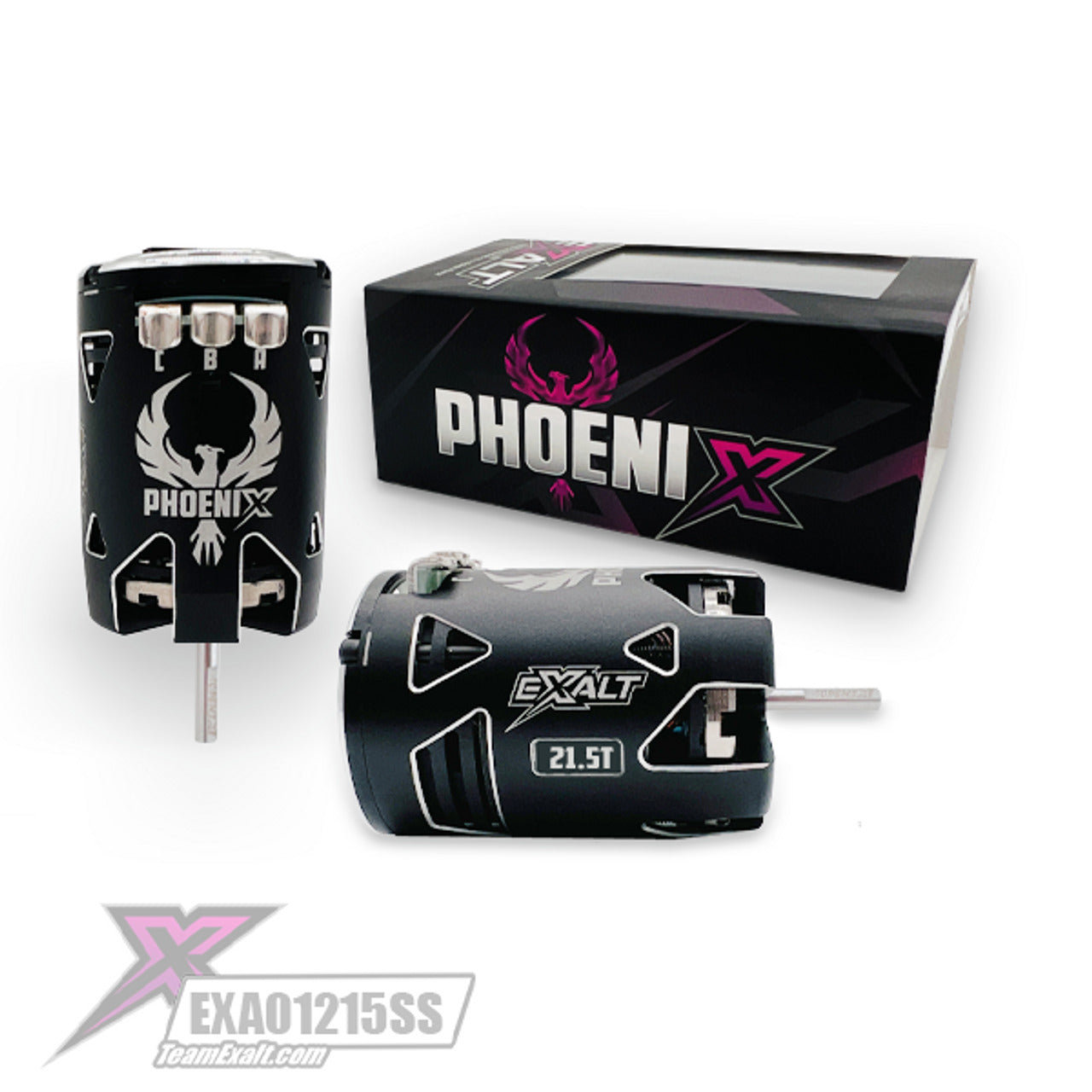 EXA01215SS 01215SS Phoenix Brushless Motor (Silver Spec) 21.5T