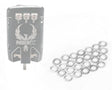 EXA0234 0234 Machined Aluminum Rotor Shims (25)