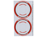 F1 Rear Rubber Tires, Super Soft (2)