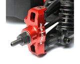 Losi Nascar/Arrma Mojave Grom 7075 Aluminum HD Steering Knuckles, Red (2)