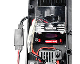 Losi NASCAR Aluminum 30mm Fan Mount, Red