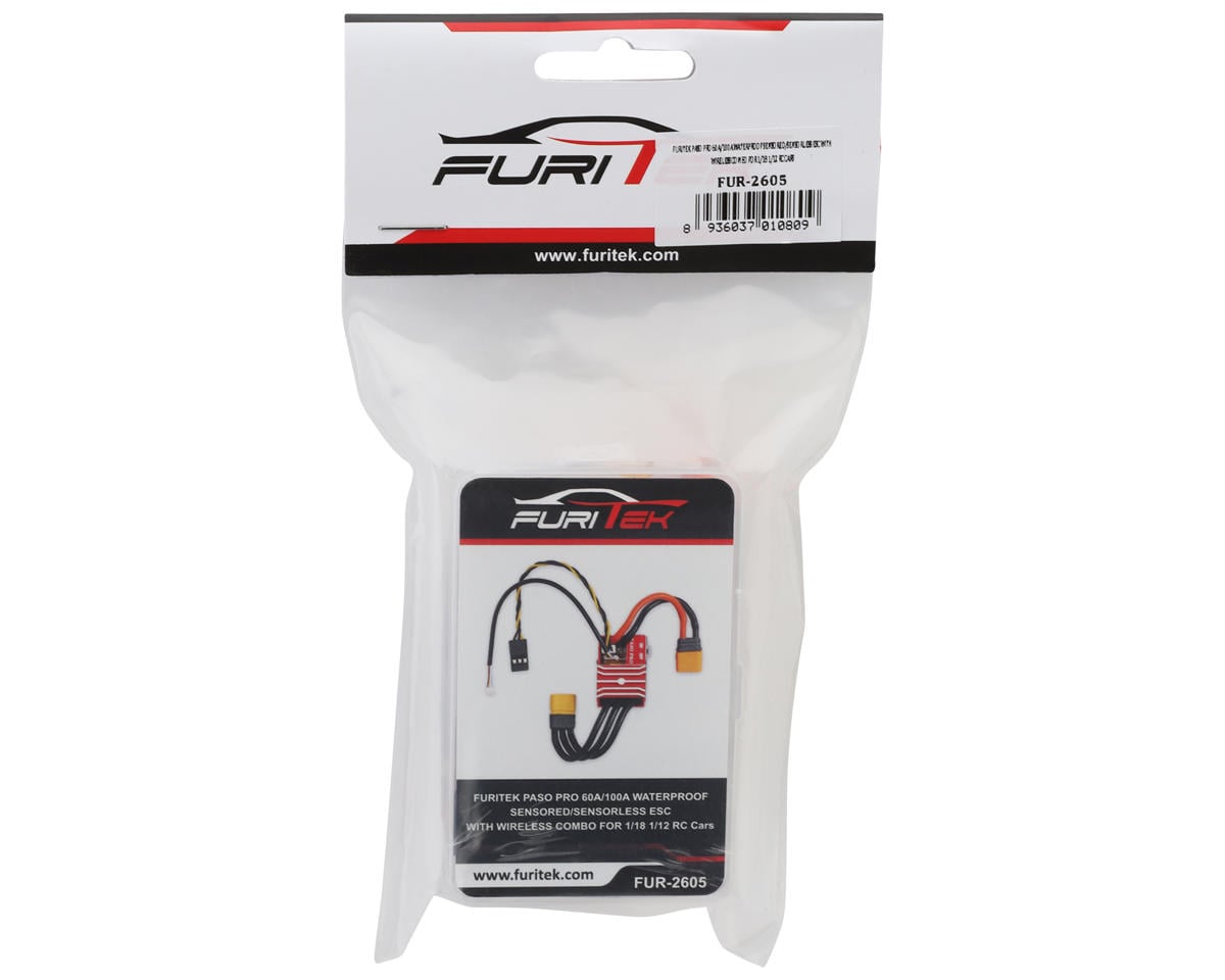 Paso Pro Waterproof Brushless Sensored Mini ESC, 60/100A