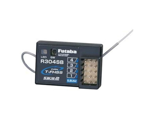 Futaba 01102179-3 2.4GHz T-FHSS 4-Channel Telemetry Enabled Receiver