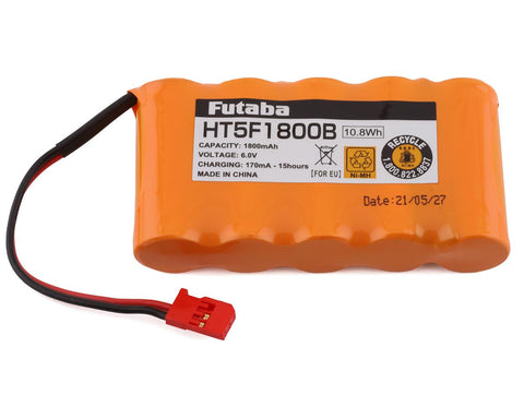 Futaba UBA0142 6.0V NiMH Transmitter Battery Pack, 5-Cell 1800mAh