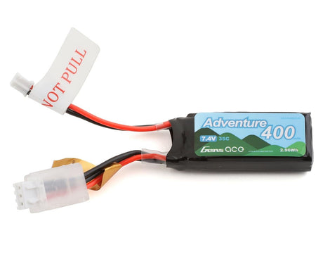 GEA354002SJS 354002SJS Adventure 2S 7.4V LiPo Battery w/ JST-PH2.0, 400mAh 35C