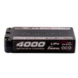 GEA40002S14NV 40002S14NV Redline 2.0 Shorty Hardcase LiPo Battery, 5mm Bullet, 7.4V 2S 4000mAh 140C