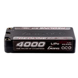 GEA40002S14NV 40002S14NV Redline 2.0 Shorty Hardcase LiPo Battery, 5mm Bullet, 7.4V 2S 4000mAh 140C