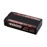 Redline 2.0 Shorty Hardcase LiPo Battery, 5mm Bullet, 7.4V 2S 4000mAh 140C