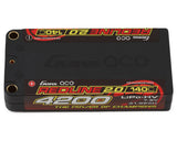 GEA42002S14D5 42002S14D5 Gens Ace Redline 2.0 2S Shorty LiHV Battery, 4200mAh 140C, 42002S14D5