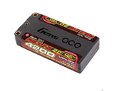 Gens Ace Redline 2.0 2S Shorty LiHV Battery, 4200mAh 140C, 42002S14D5