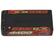 GEA44002S14S5 44002S14S5 Gens Ace Redline 2.0 2S Shorty LiHV Battery, 4400mAh 140C, 44002S14S5