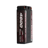 Redline 2.0 Shorty Hardcase LiPo Battery, 5mm Bullet, 7.4V 2S 4600mAh 140C