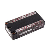 Redline 2.0 Shorty Hardcase LiPo Battery, 5mm Bullet, 7.4V 2S 4600mAh 140C