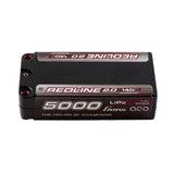 GEA50002S14NV 50002S14NV Redline 2.0 Shorty Hardcase LiPo Battery, 5mm Bullet, 7.4V 2S 5000mAh 140C