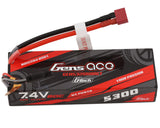 GEA532S60DGT 532S60DGT Gens Ace 2S G-Tech Smart LiPo Battery w/ T-Style, 5300mAh 60C, 532S60DGT